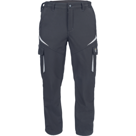 Obrázek z EMERTON STR zim.softsh.kalhoty černá  